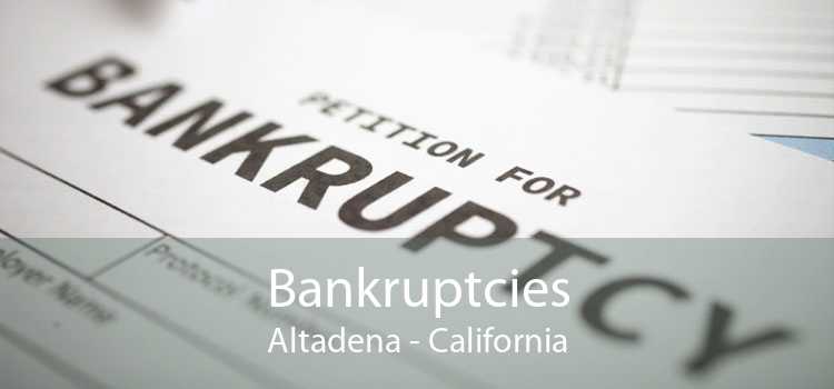 Bankruptcies Altadena - California