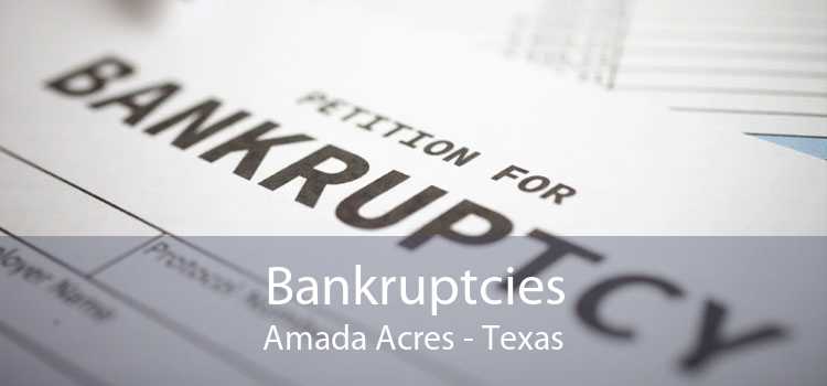 Bankruptcies Amada Acres - Texas