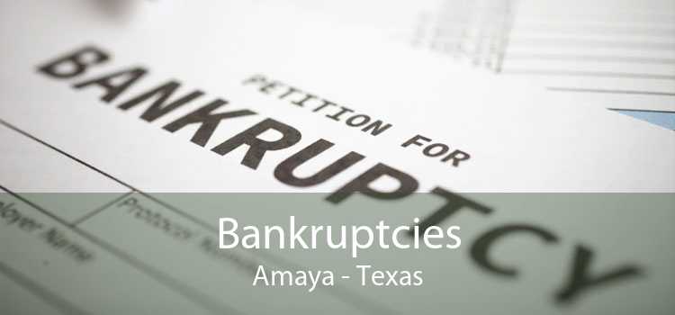 Bankruptcies Amaya - Texas