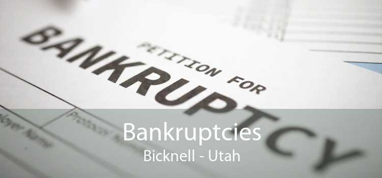 Bankruptcies Bicknell - Utah