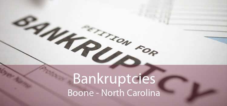 Bankruptcies Boone - North Carolina