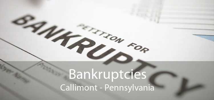 Bankruptcies Callimont - Pennsylvania