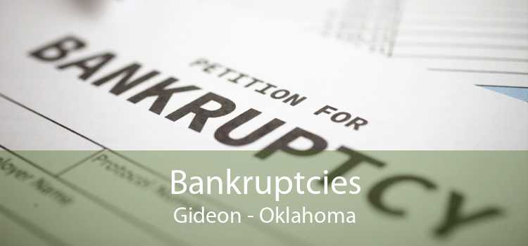 Bankruptcies Gideon - Oklahoma