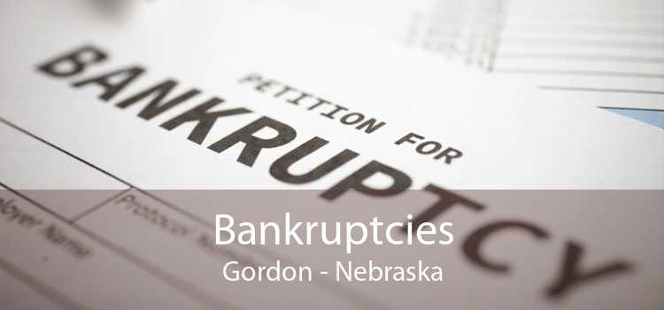 Bankruptcies Gordon - Nebraska