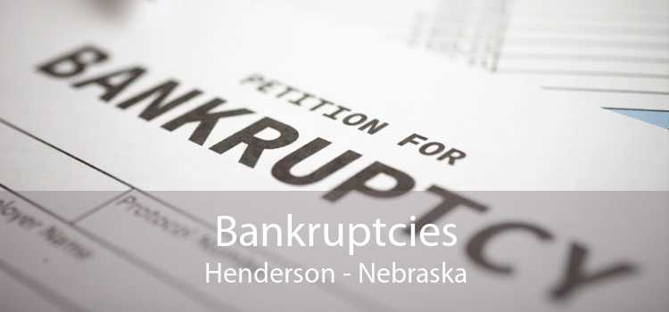 Bankruptcies Henderson - Nebraska