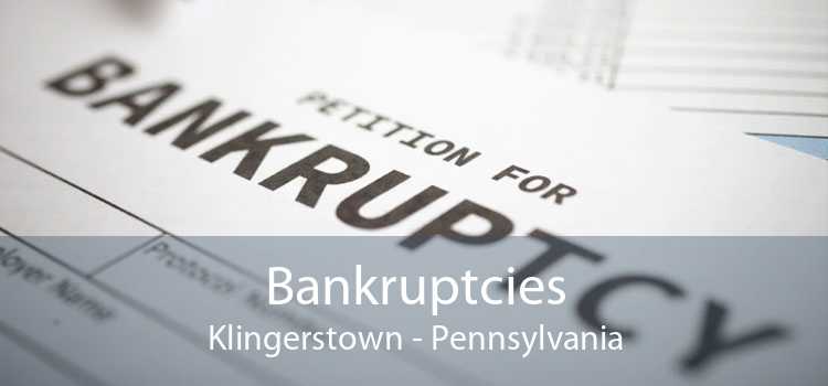 Bankruptcies Klingerstown - Pennsylvania