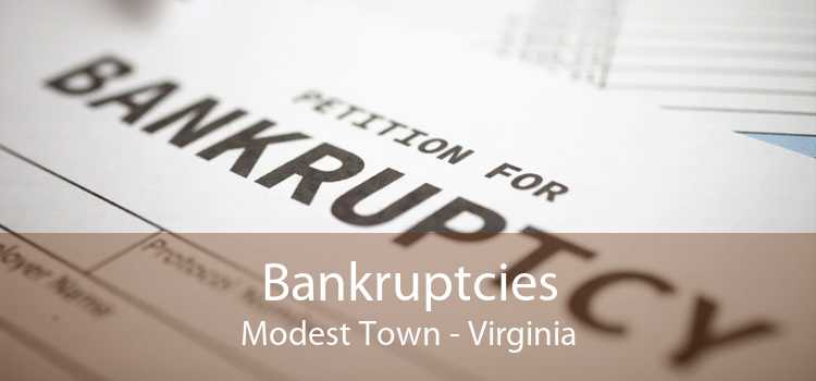 Bankruptcies Modest Town - Virginia