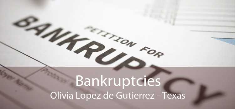 Bankruptcies Olivia Lopez de Gutierrez - Texas