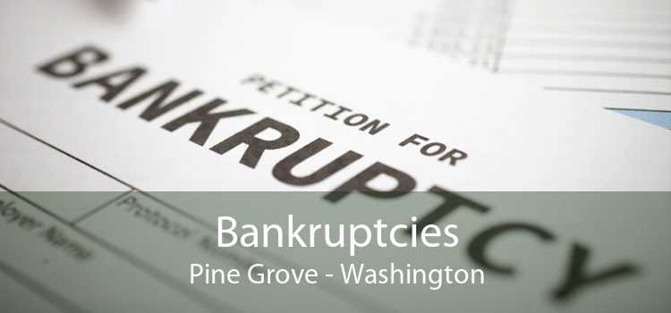 Bankruptcies Pine Grove - Washington