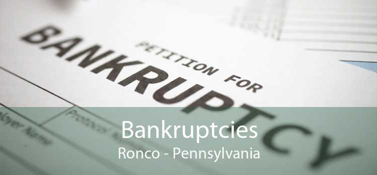 Bankruptcies Ronco - Pennsylvania