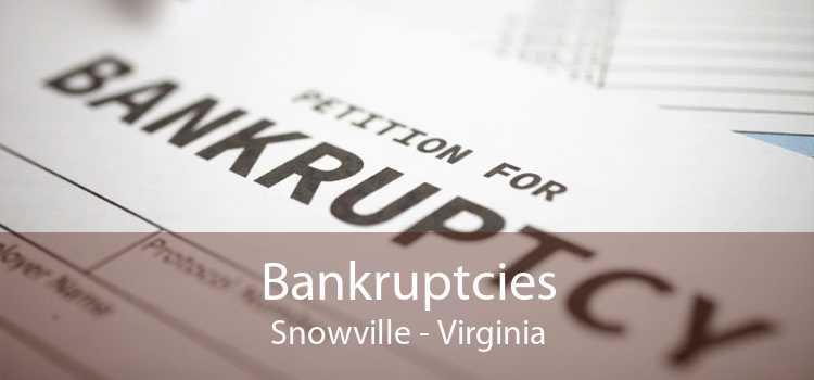 Bankruptcies Snowville - Virginia