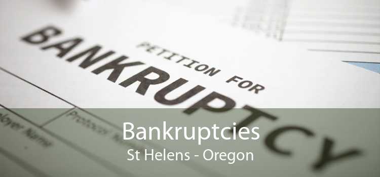 Bankruptcies St Helens - Oregon
