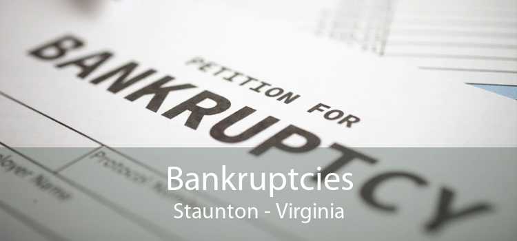 Bankruptcies Staunton - Virginia