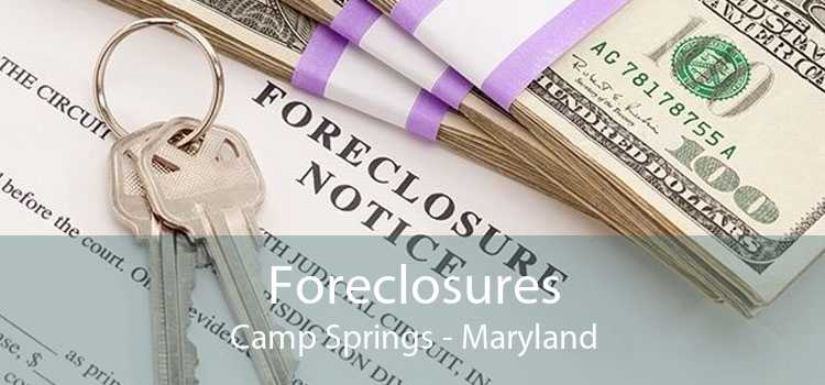 Foreclosures Camp Springs - Maryland