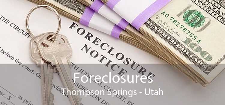 Foreclosures Thompson Springs - Utah