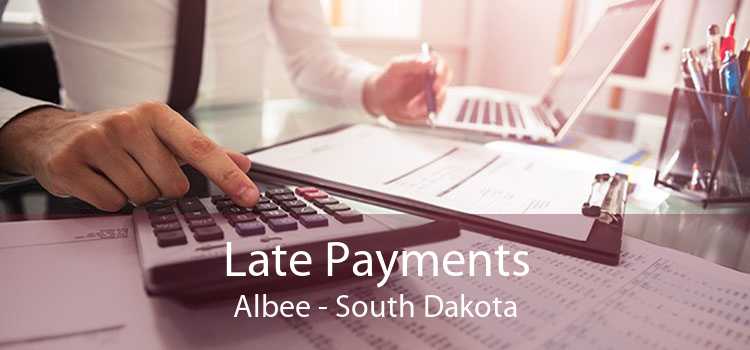 Late Payments Albee - South Dakota