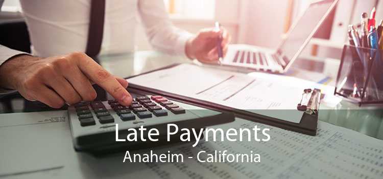 Late Payments Anaheim - California