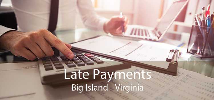Late Payments Big Island - Virginia