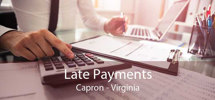Late Payments Capron - Virginia