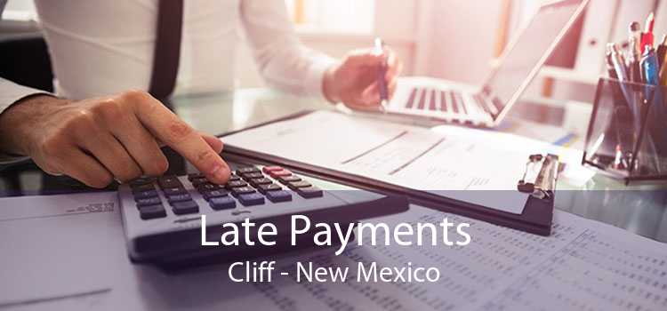 Late Payments Cliff - New Mexico