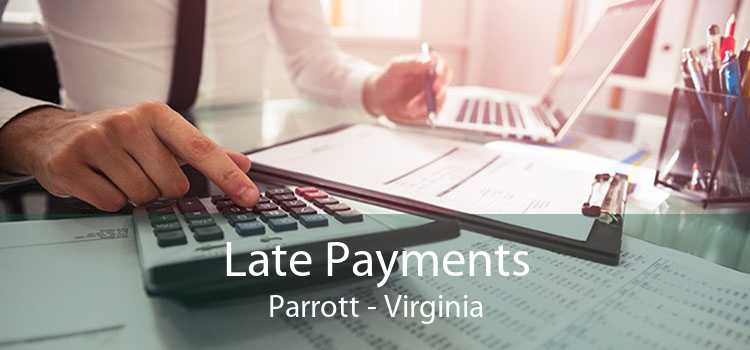Late Payments Parrott - Virginia