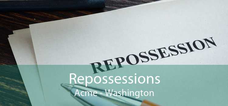 Repossessions Acme - Washington