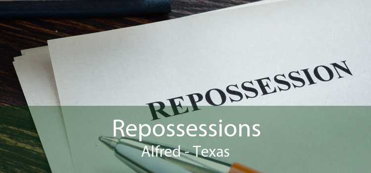 Repossessions Alfred - Texas