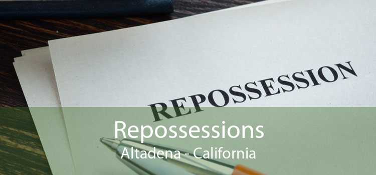 Repossessions Altadena - California