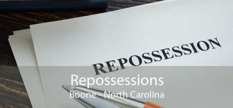 Repossessions Boone - North Carolina