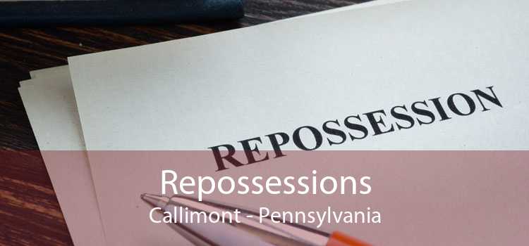 Repossessions Callimont - Pennsylvania