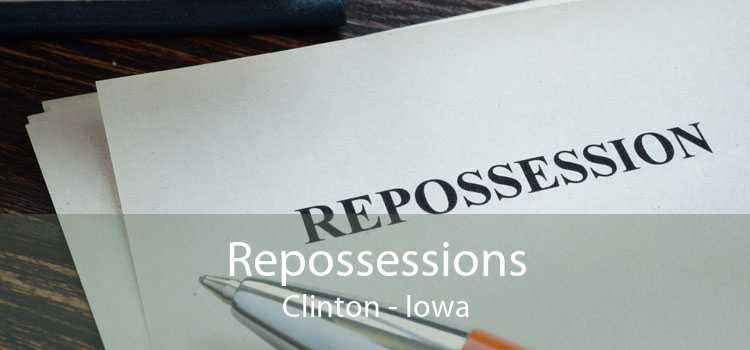 Repossessions Clinton - Iowa