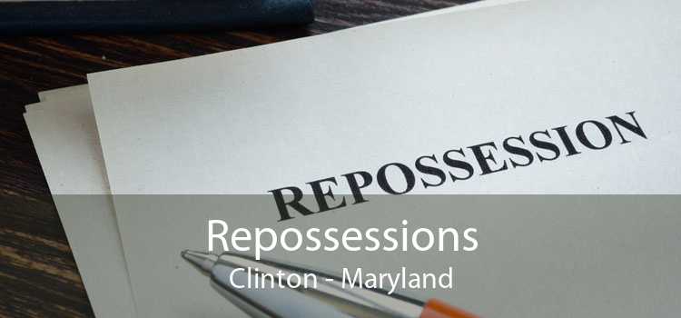 Repossessions Clinton - Maryland