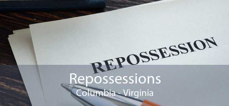 Repossessions Columbia - Virginia