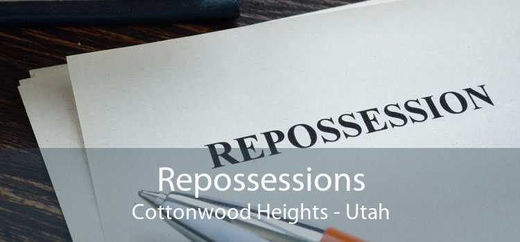 Repossessions Cottonwood Heights - Utah