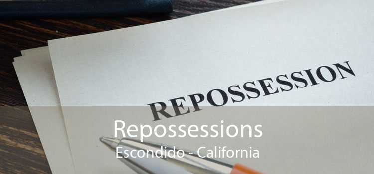 Repossessions Escondido - California