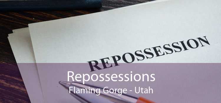 Repossessions Flaming Gorge - Utah