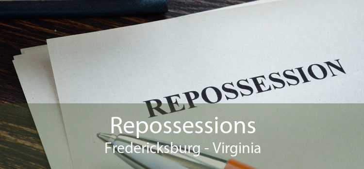 Repossessions Fredericksburg - Virginia