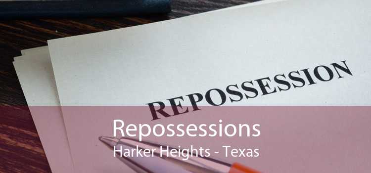 Repossessions Harker Heights - Texas