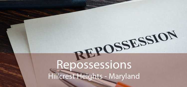 Repossessions Hillcrest Heights - Maryland