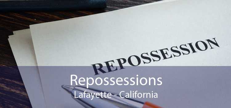 Repossessions Lafayette - California