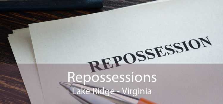 Repossessions Lake Ridge - Virginia