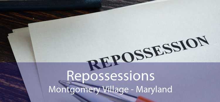 Repossessions Montgomery Village - Maryland