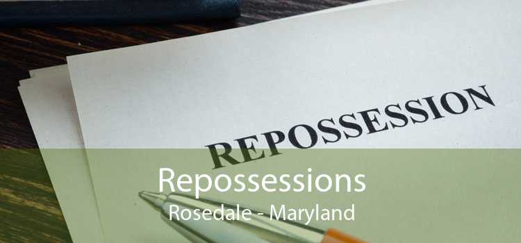 Repossessions Rosedale - Maryland