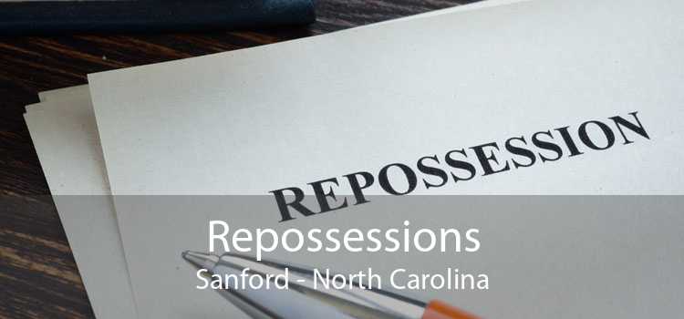 Repossessions Sanford - North Carolina