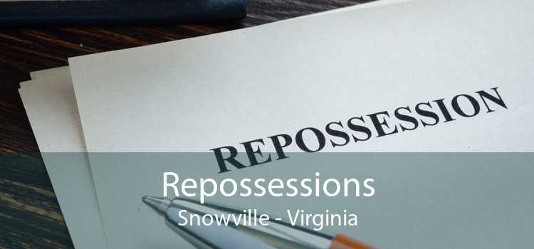 Repossessions Snowville - Virginia